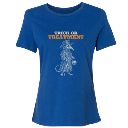 Trick Or Treatment Plague Rat Women's T-Shirt