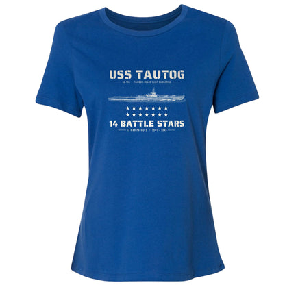 USS Tautog 14 Battle Stars Women's T-Shirt
