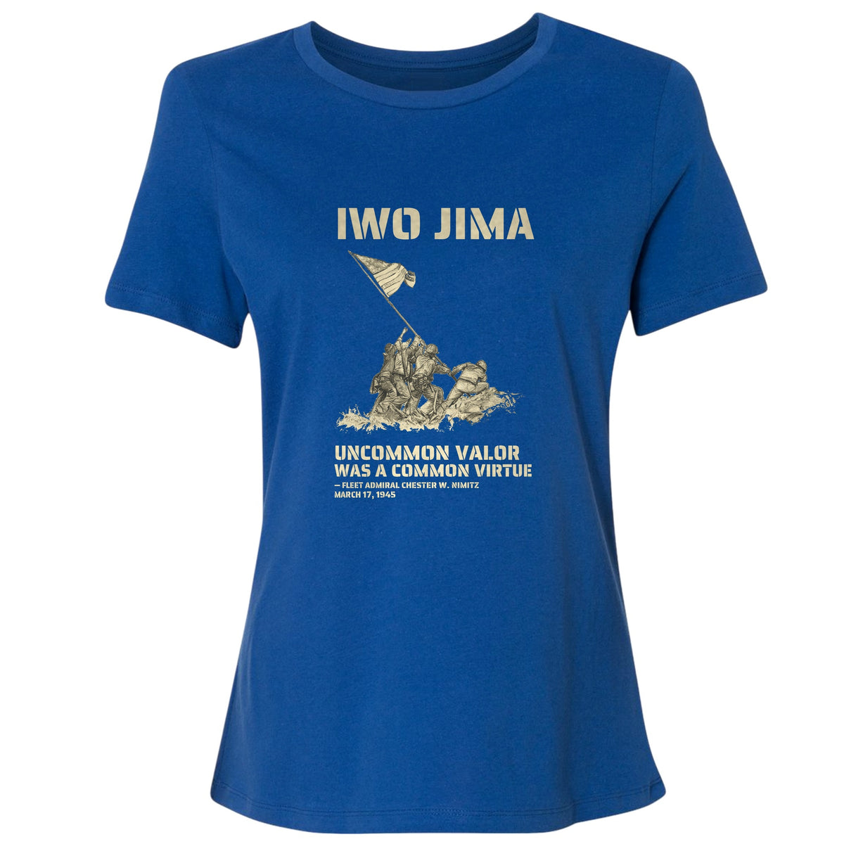 Uncommon Valor Iwo Jima Women's T-Shirt