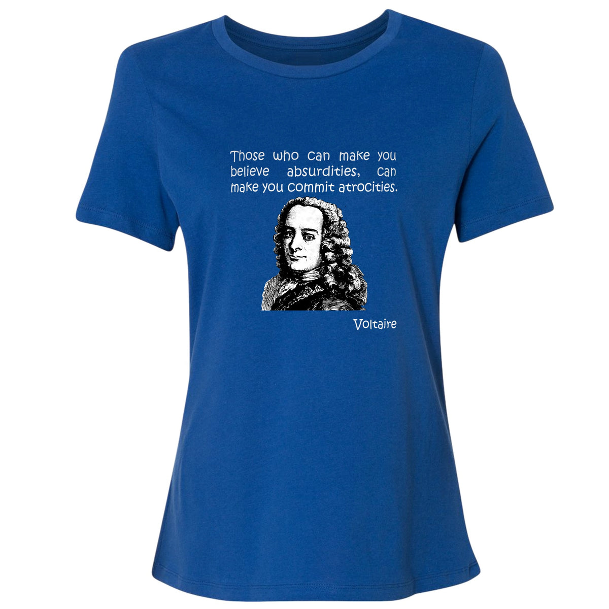 Voltaire Absurdities Women's T-Shirt