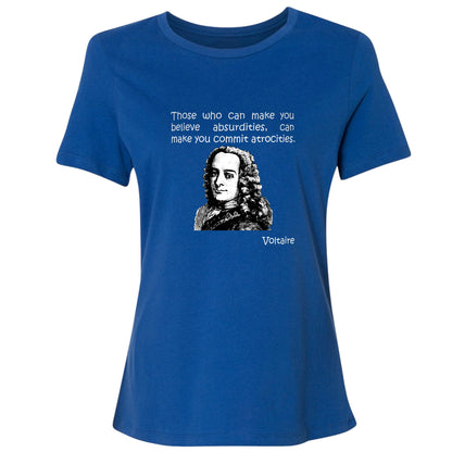 Voltaire Absurdities Women's T-Shirt