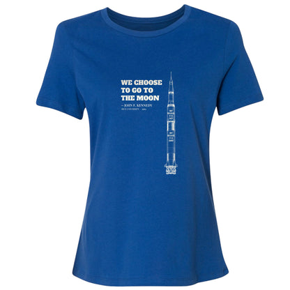 We Choose To Go To The Moon Women's T-Shirt