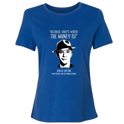 Willie Sutton Women's T-Shirt
