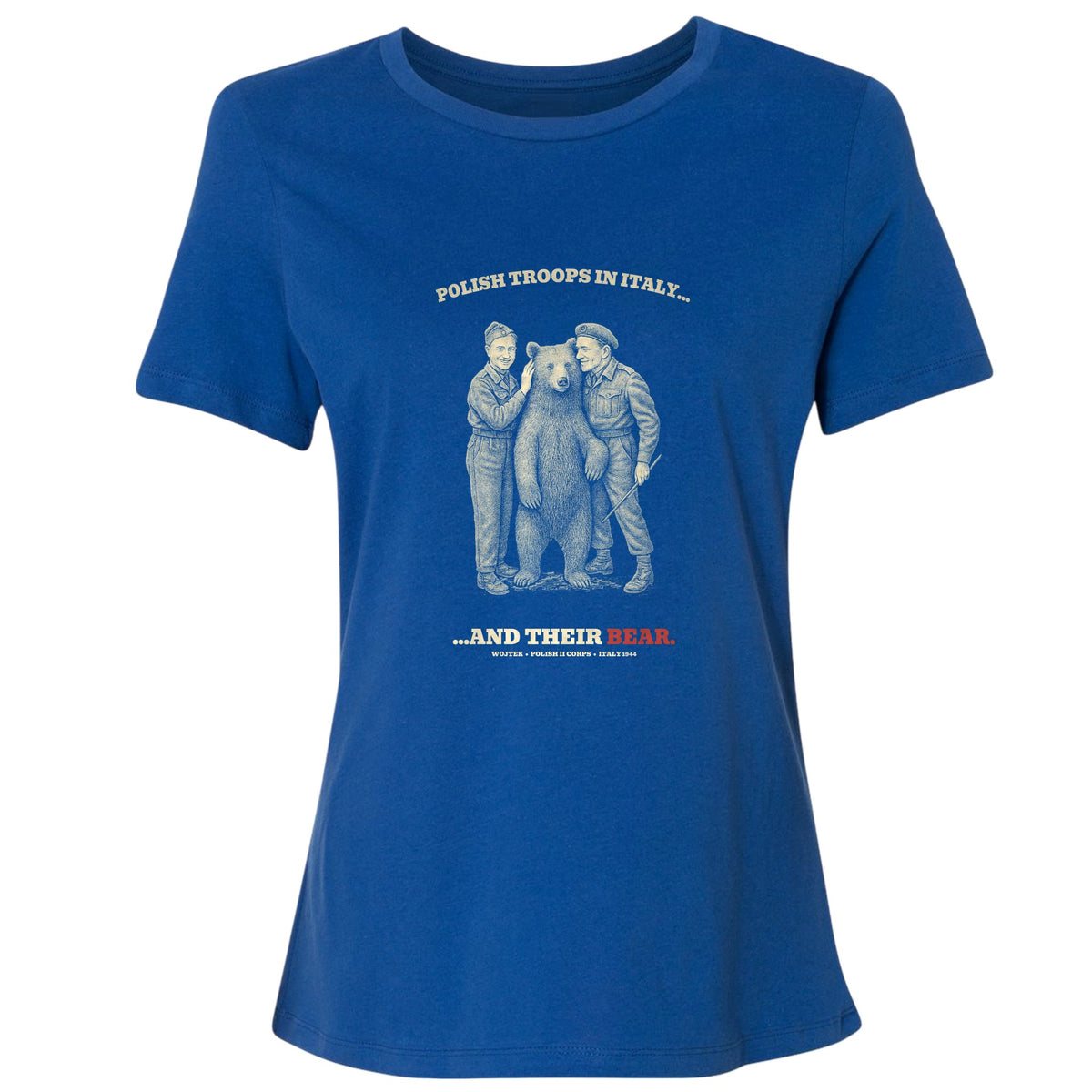 Wojtek Polish Troops Italy Women's T-Shirt