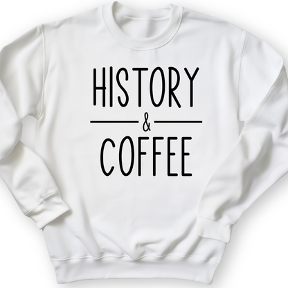 History And Coffee Crewneck