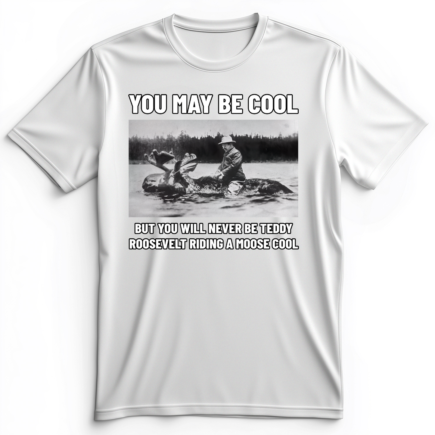 Teddy Riding Moose Premium Tee