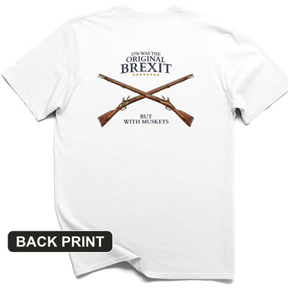 1776 Brexit Back Print T-Shirt