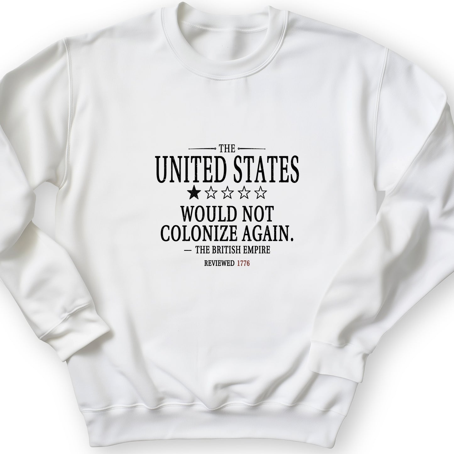 1 Star US Crewneck