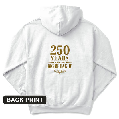 250 Big Breakup Back Print Hoodie