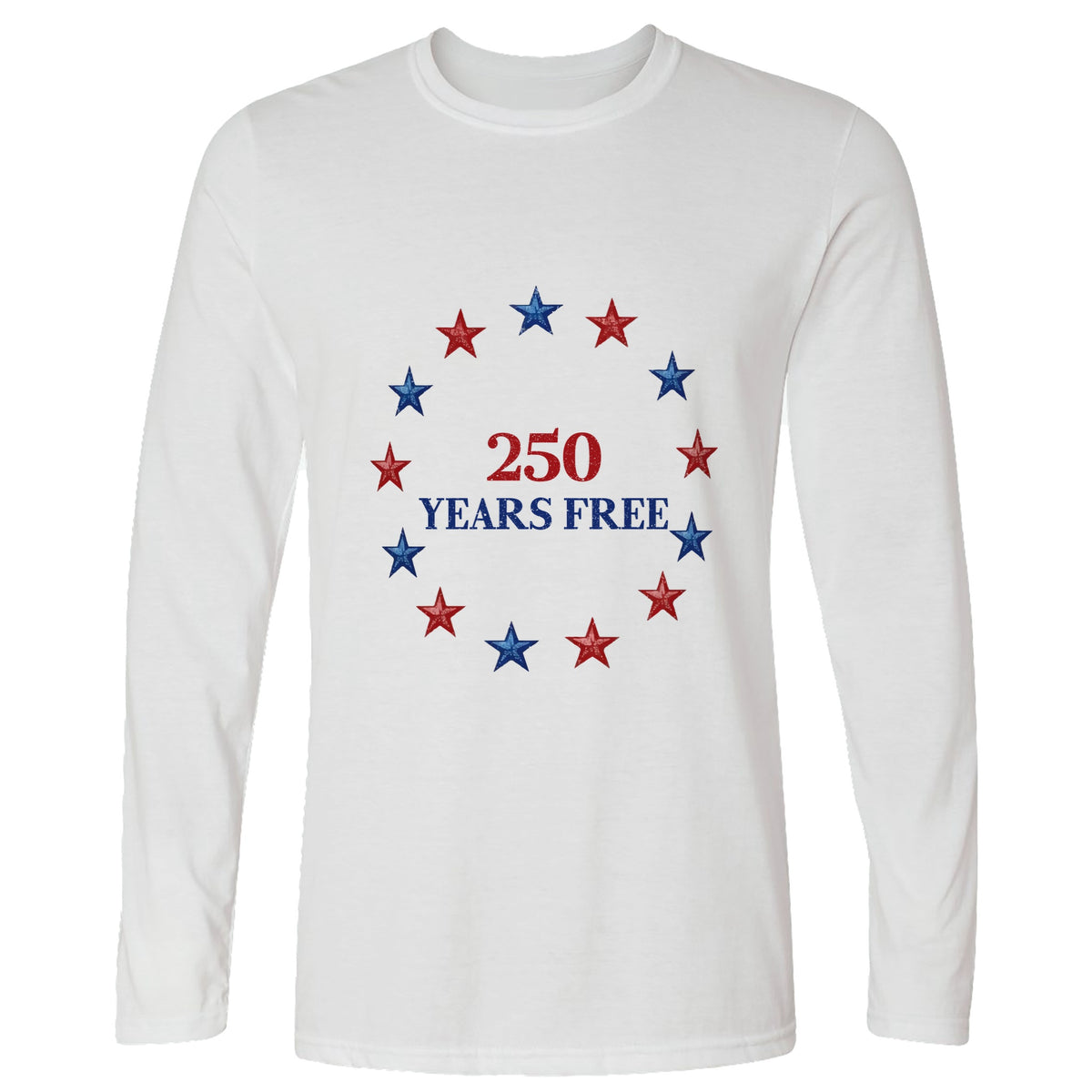250 Years Free Long Sleeve T-Shirt