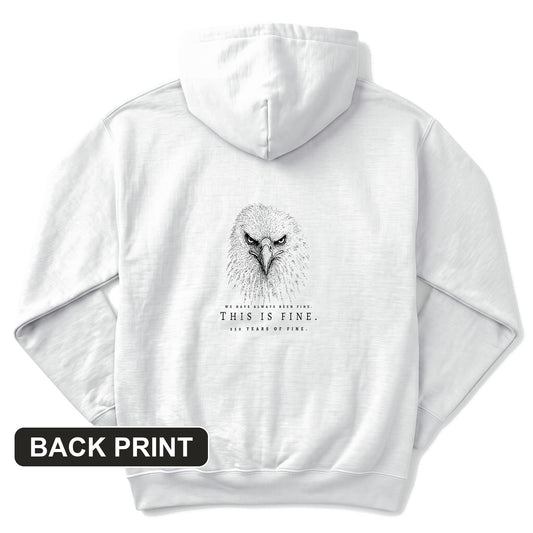 250 Years of Fine Back Print Hoodie