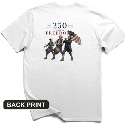 250th Drummers Back Print T-Shirt