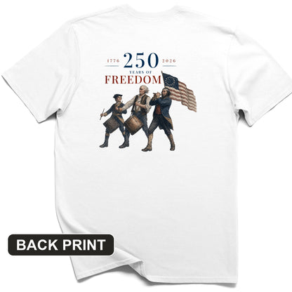 250th Drummers Back Print T-Shirt