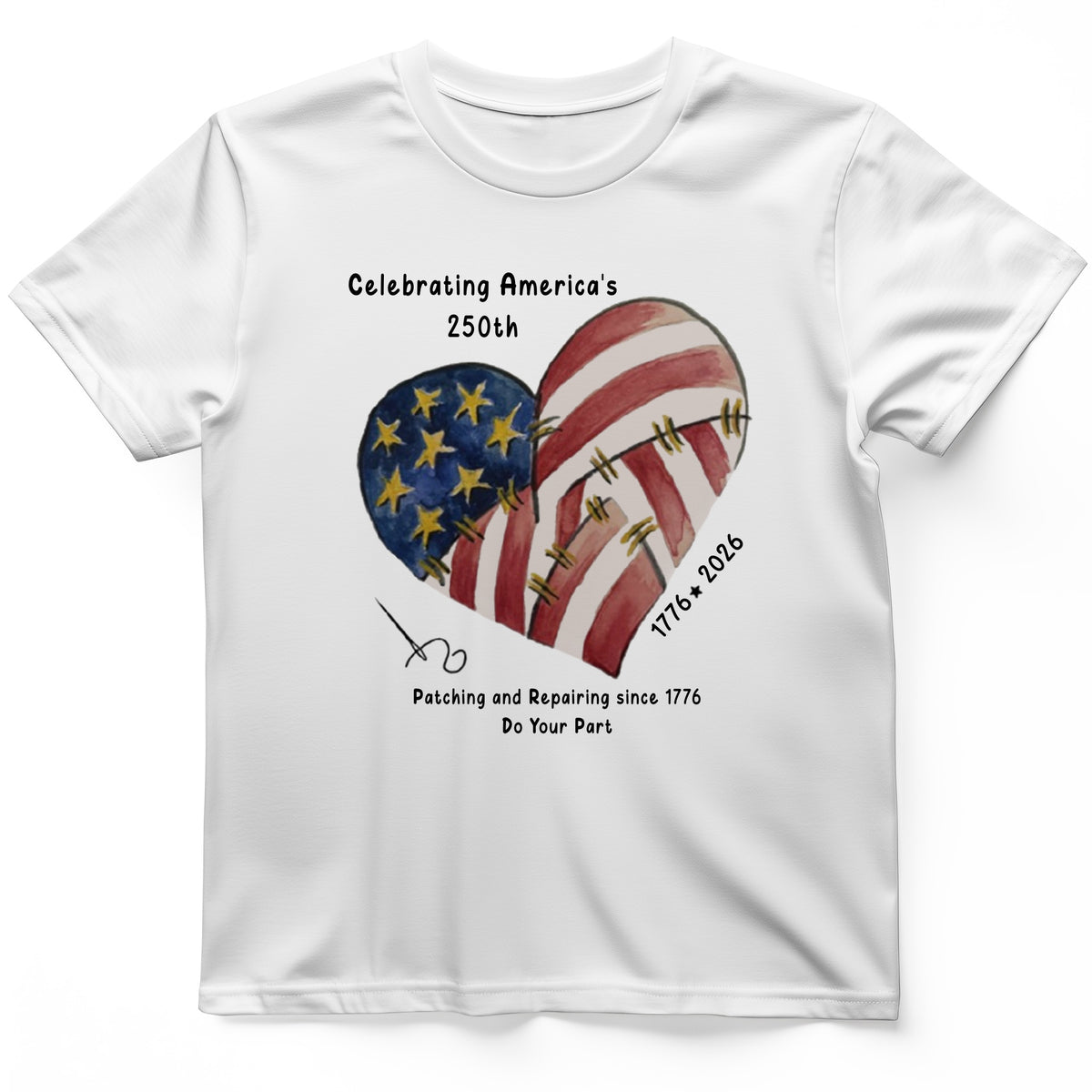 250th Heart T-Shirt