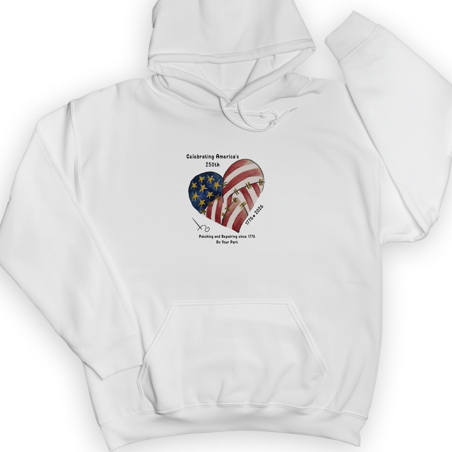 250th Heart Hoodie
