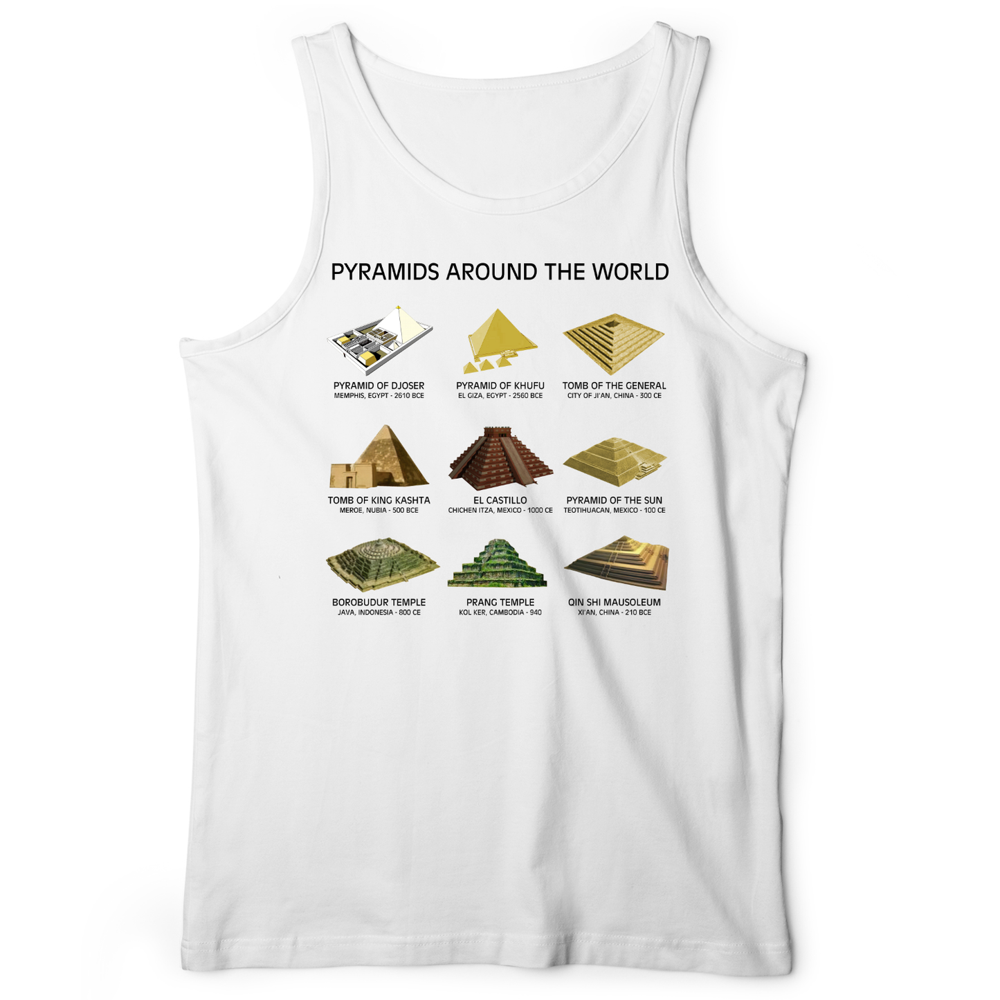 Pyramids Of The World Tank