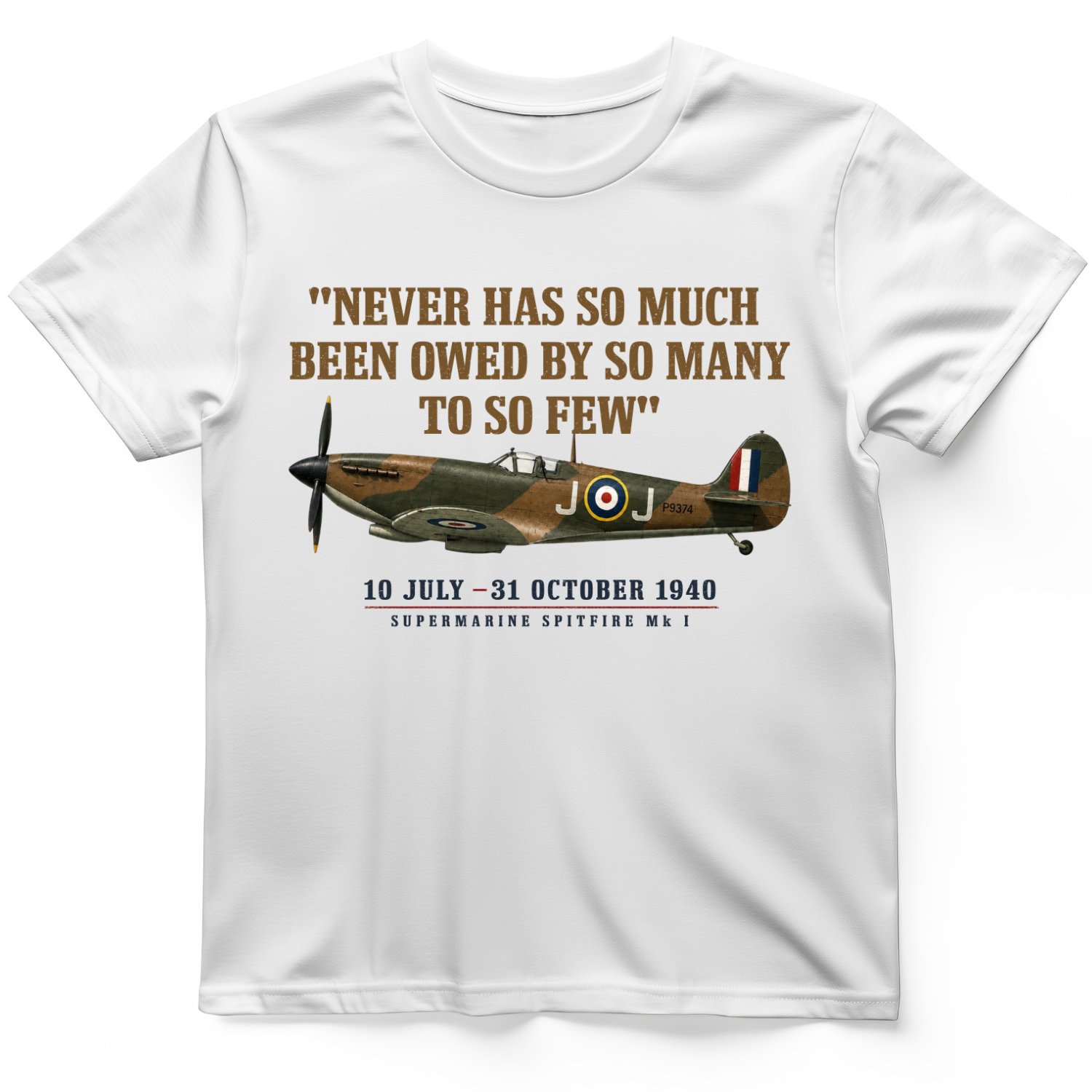 Spitfire T-Shirt White / S