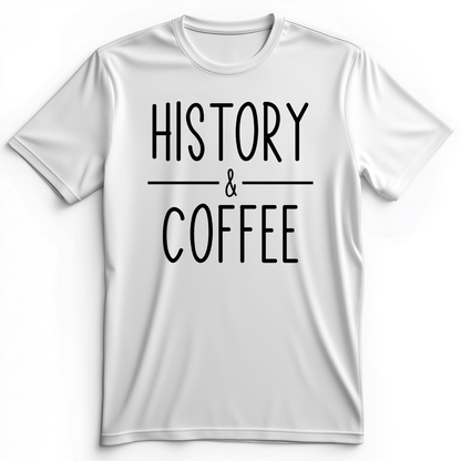 History & Coffee Premium Tee