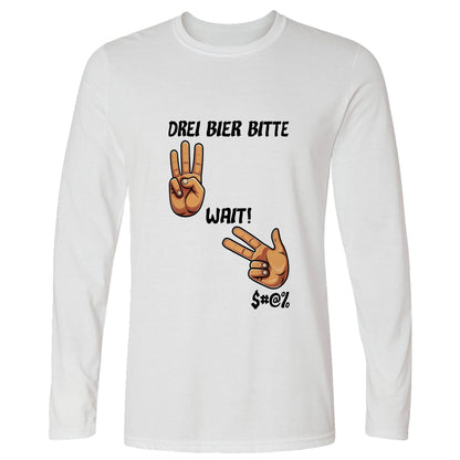 3 Beers Long Sleeve T-Shirt