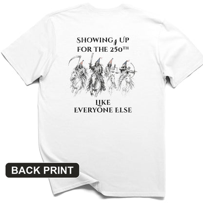4 Horsemen 250th Back Print T-Shirt