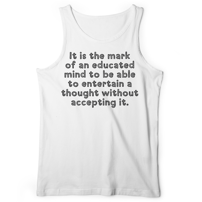 An Educated Mind Tank