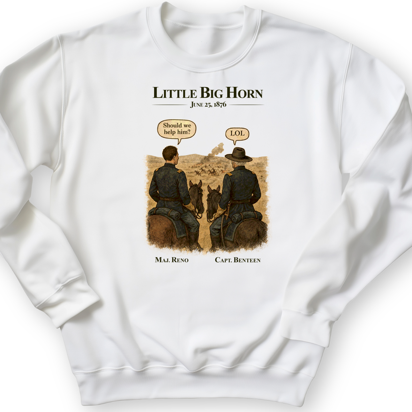 Reno and Benteen Crewneck