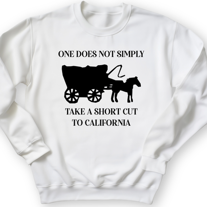 Shortcut To California Crewneck