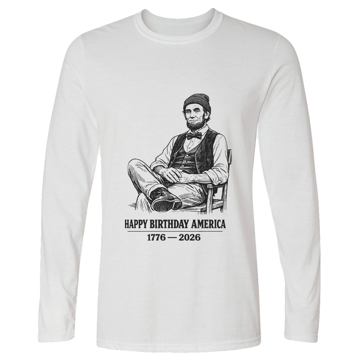 Abe Beanie Long Sleeve T-Shirt