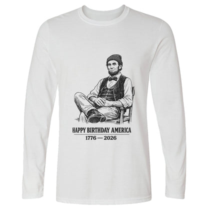 Abe Beanie Long Sleeve T-Shirt