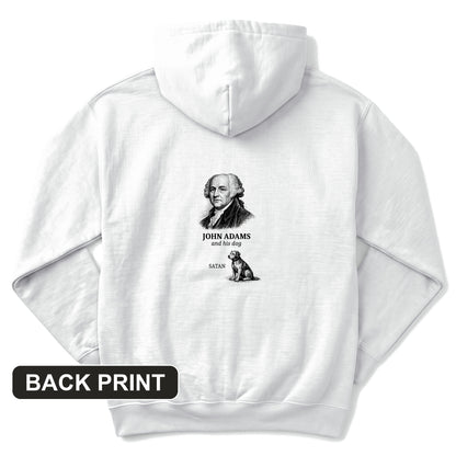 Adams and Satan Back Print Hoodie