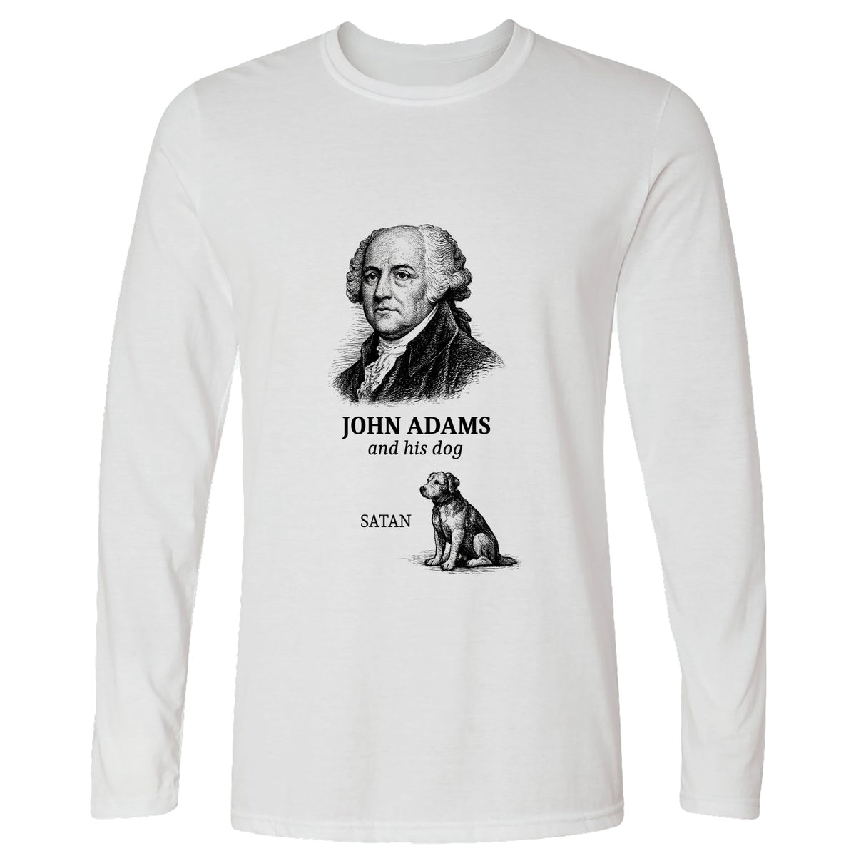 Adams and Satan Long Sleeve T-Shirt
