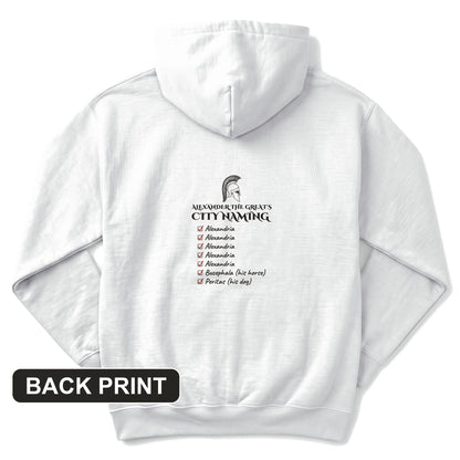 Alexander City Naming Back Print Hoodie
