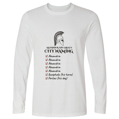 Alexander City Naming Long Sleeve T-Shirt