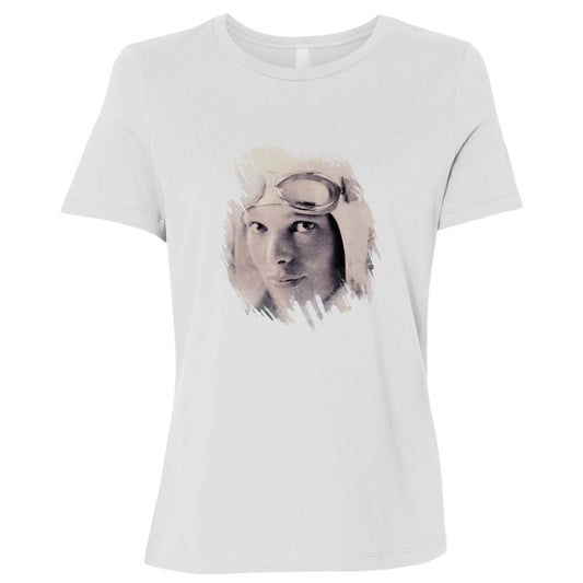 Amelia Earhart Portrait Women's T-Shirt