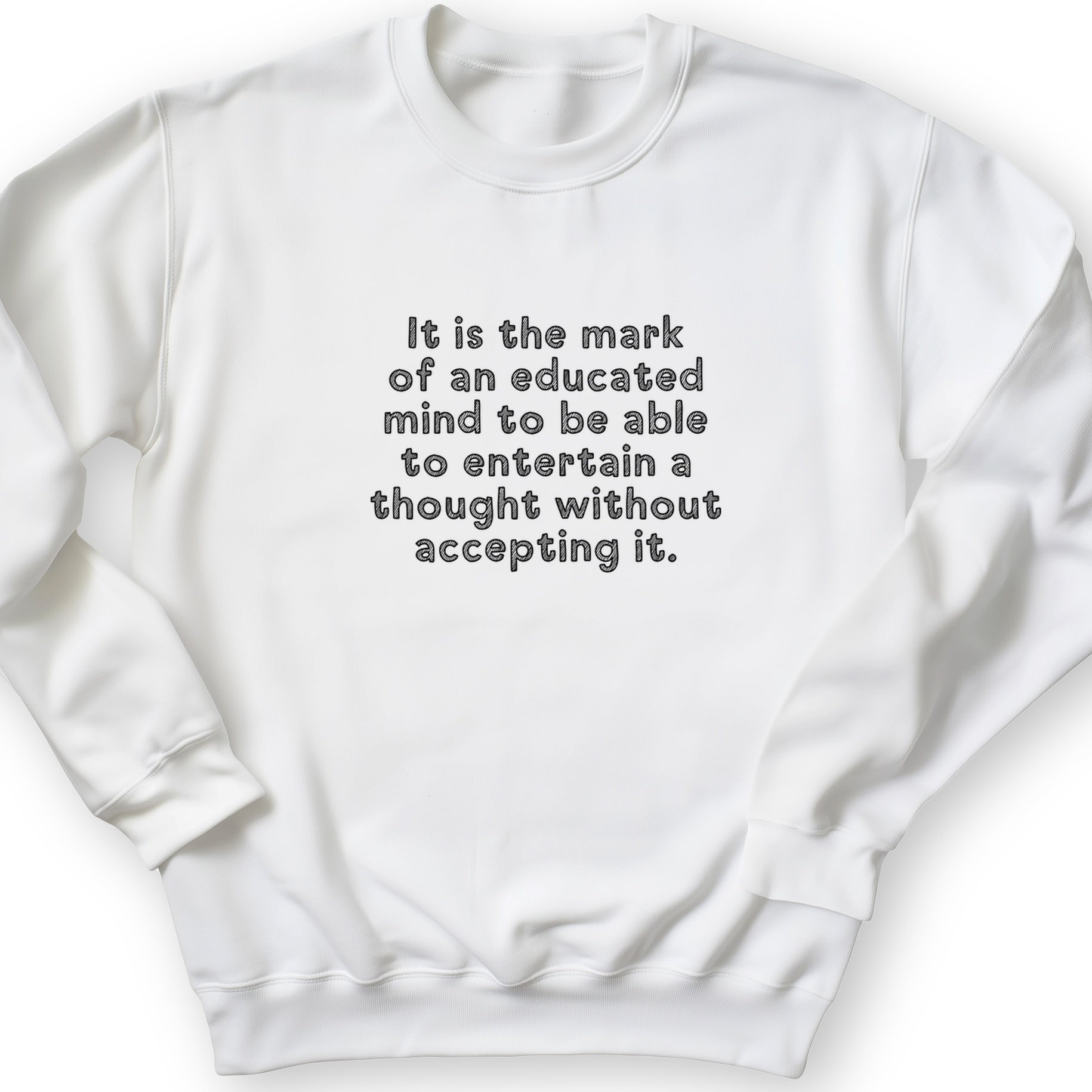 An Educated Mind Crewneck