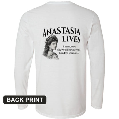 Anastasia Back Print Long Sleeve T-Shirt