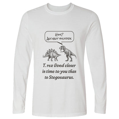 Ancient History T Rex Long Sleeve T-Shirt