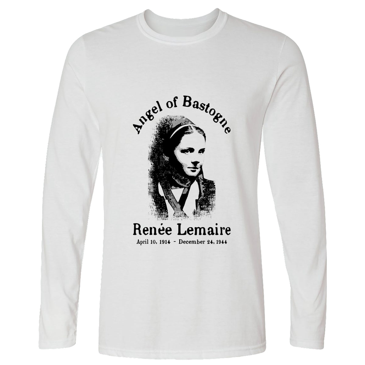 Angel of Bastogne Long Sleeve T-Shirt