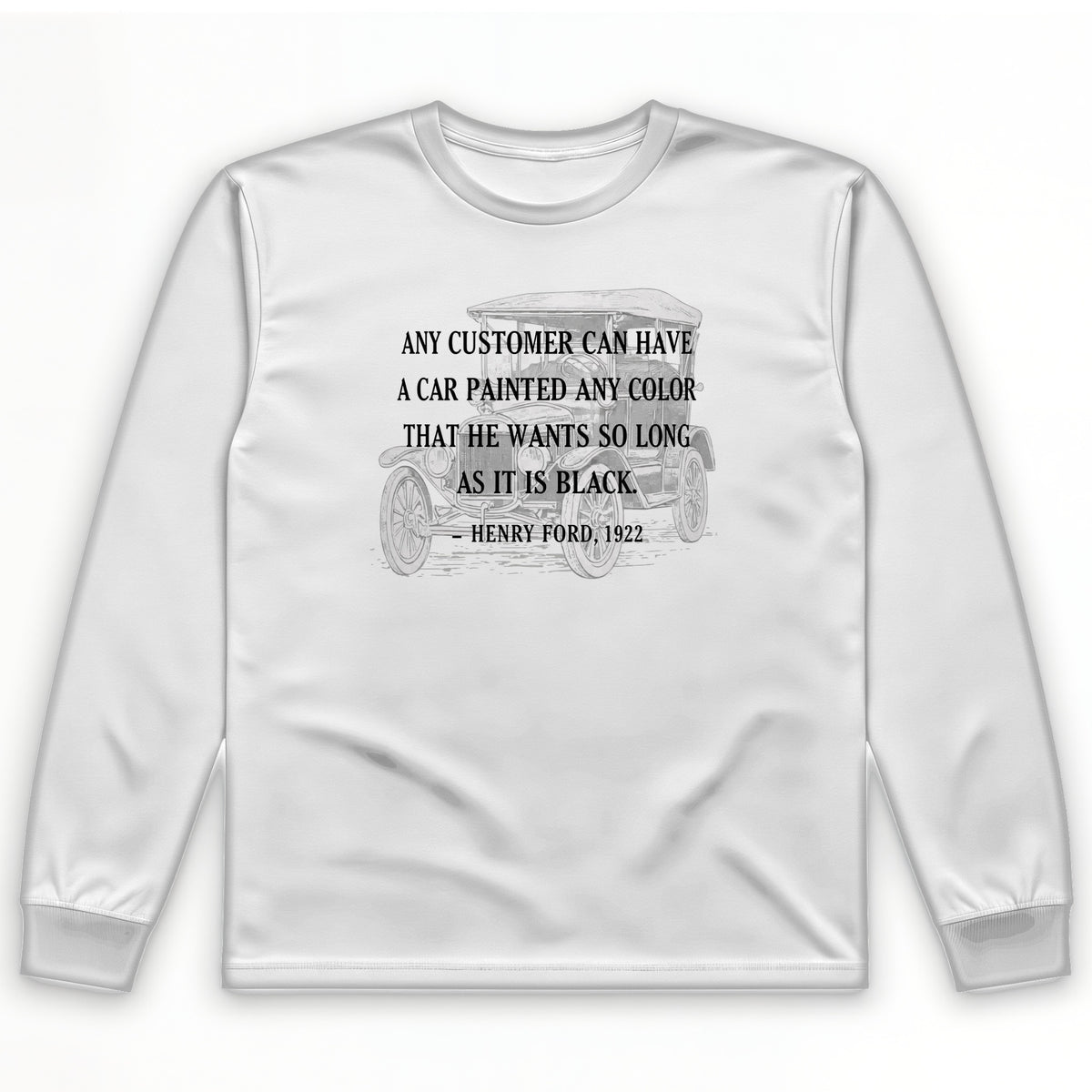 Any Color Long Sleeve T-Shirt