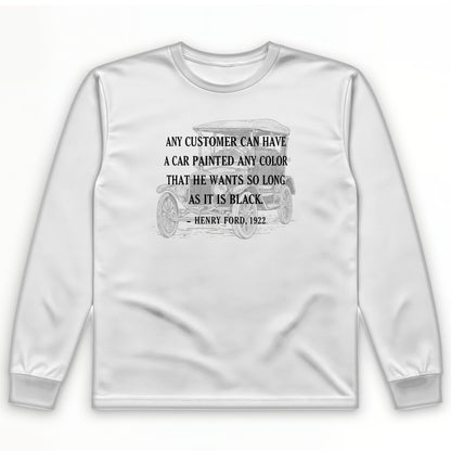 Any Color Long Sleeve T-Shirt