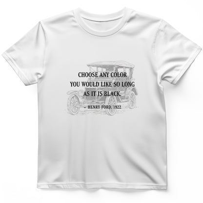 Any Color T-Shirt