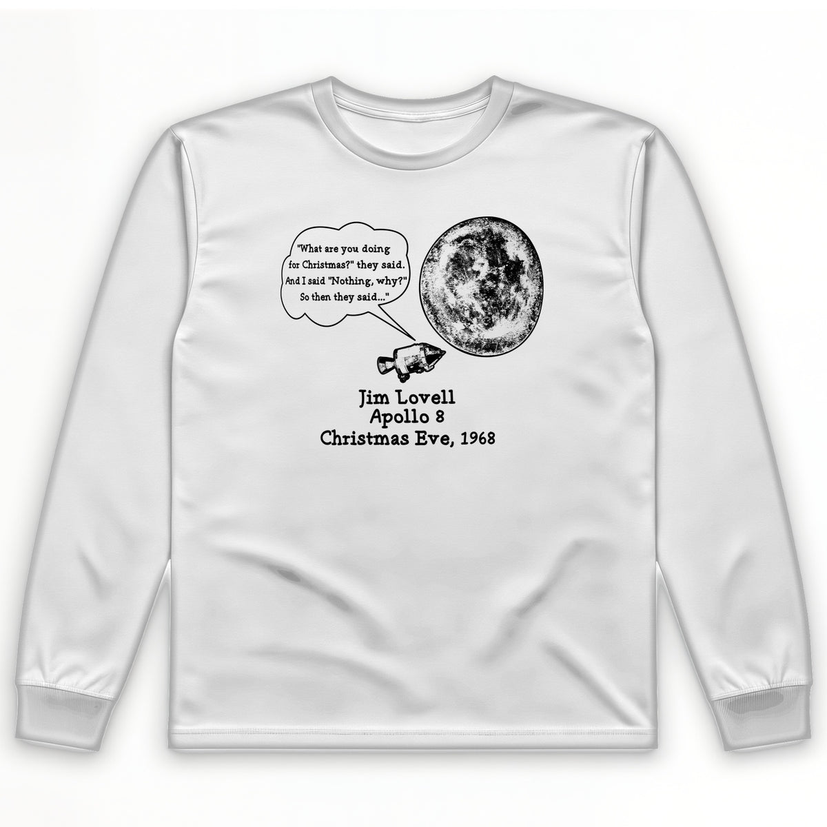 Apollo 8 Long Sleeve T-Shirt