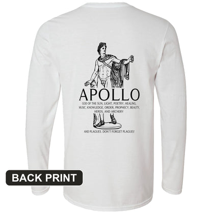 Apollo Back Print Long Sleeve T-Shirt