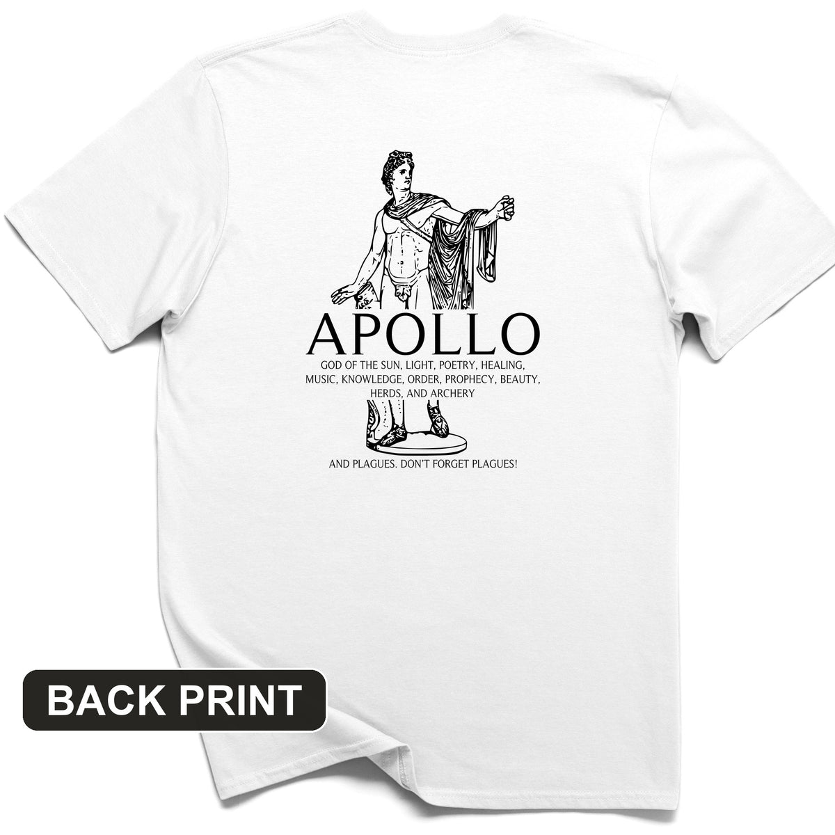 Apollo Back Print T-Shirt