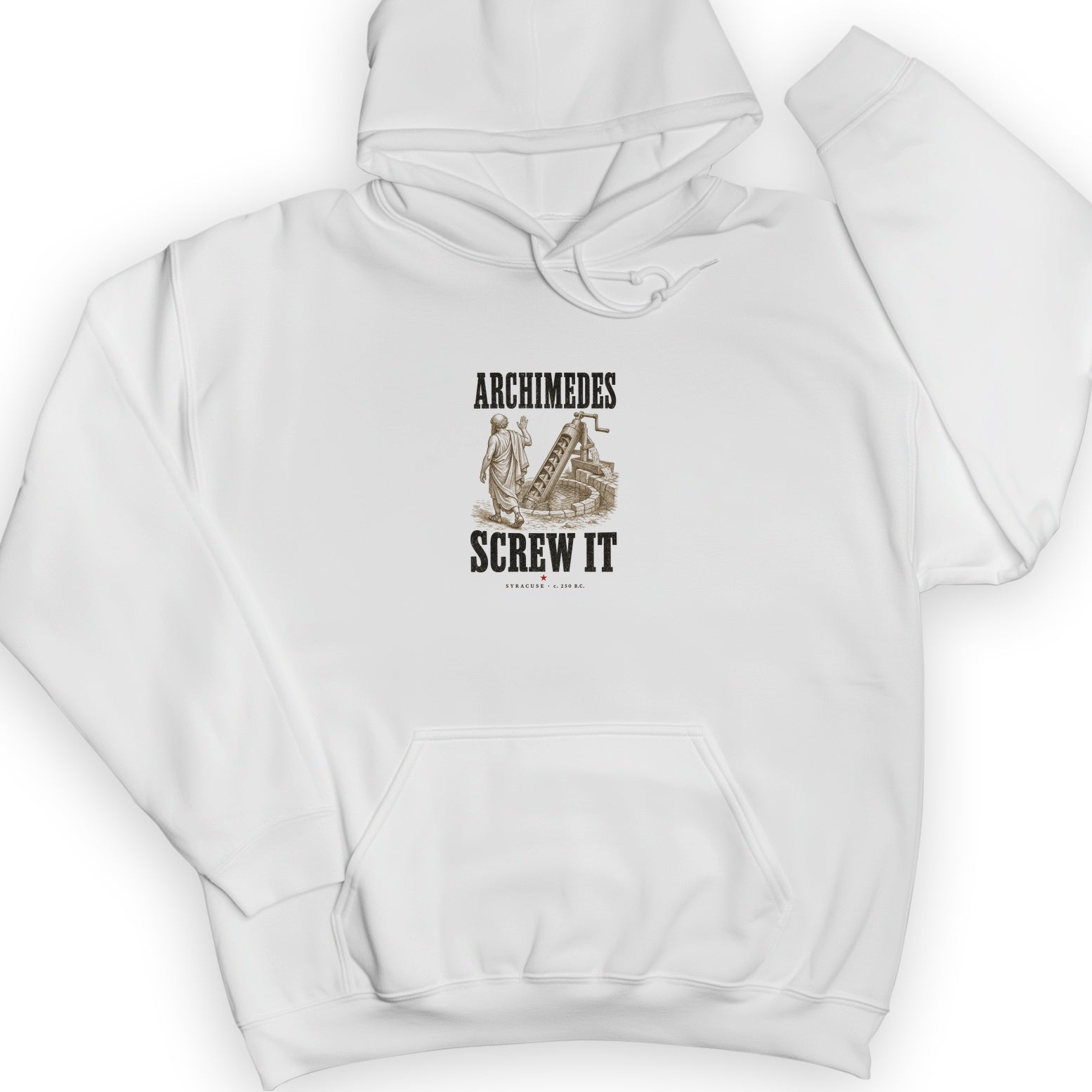 Archimedes Screw It Hoodie