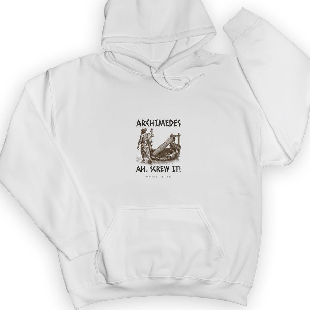 Archimedes Screw It Hoodie