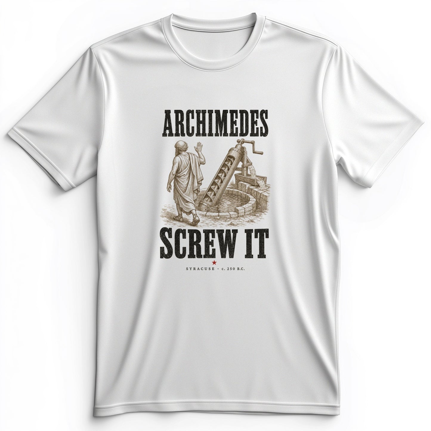 Archimedes Screw It Premium Tee