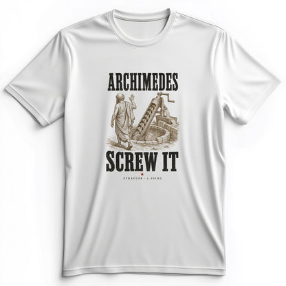 Archimedes Screw It Premium Tee