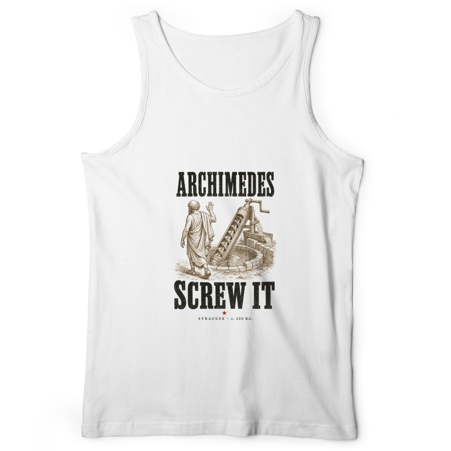 Archimedes Screw It Tank Top