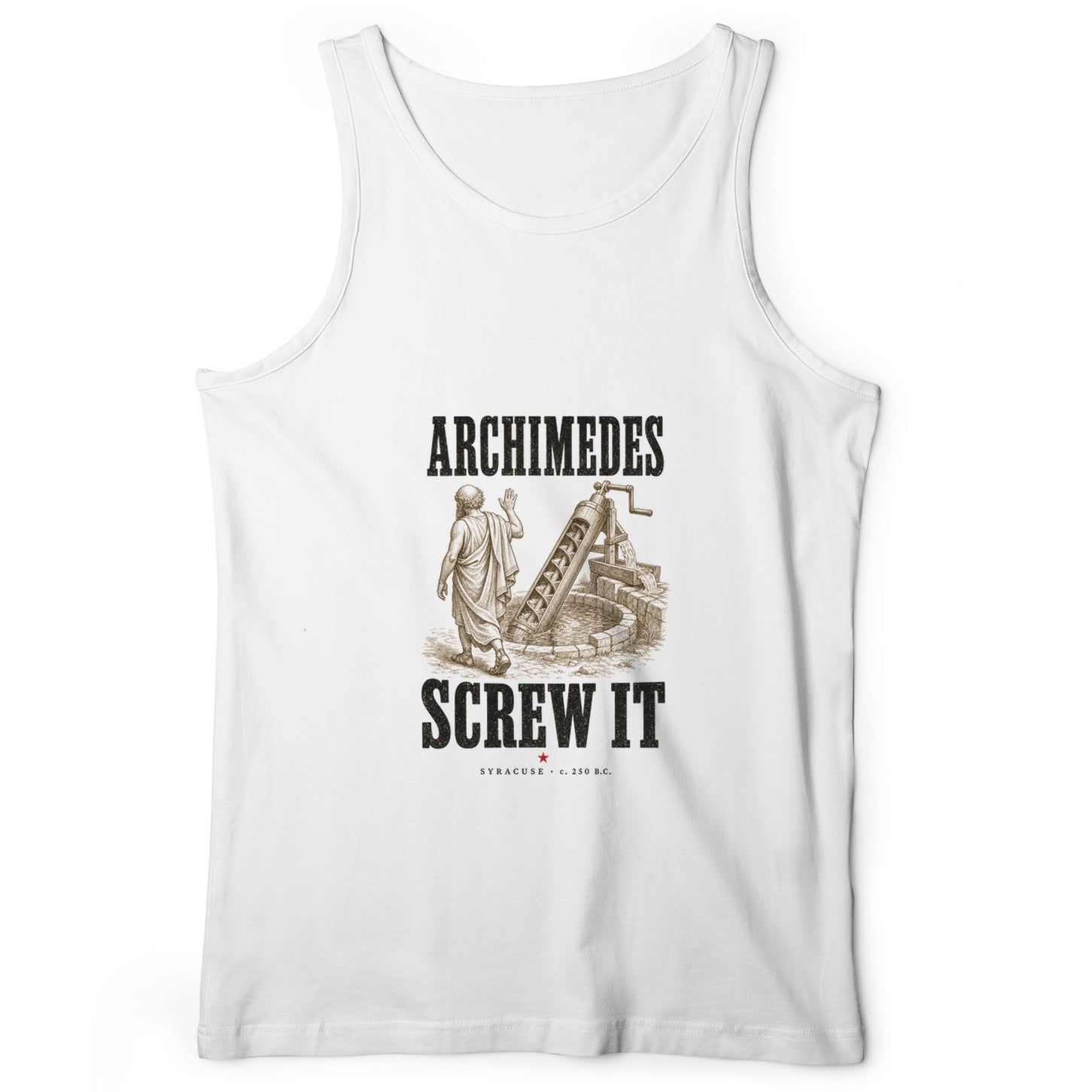 Archimedes Screw It Tank Top